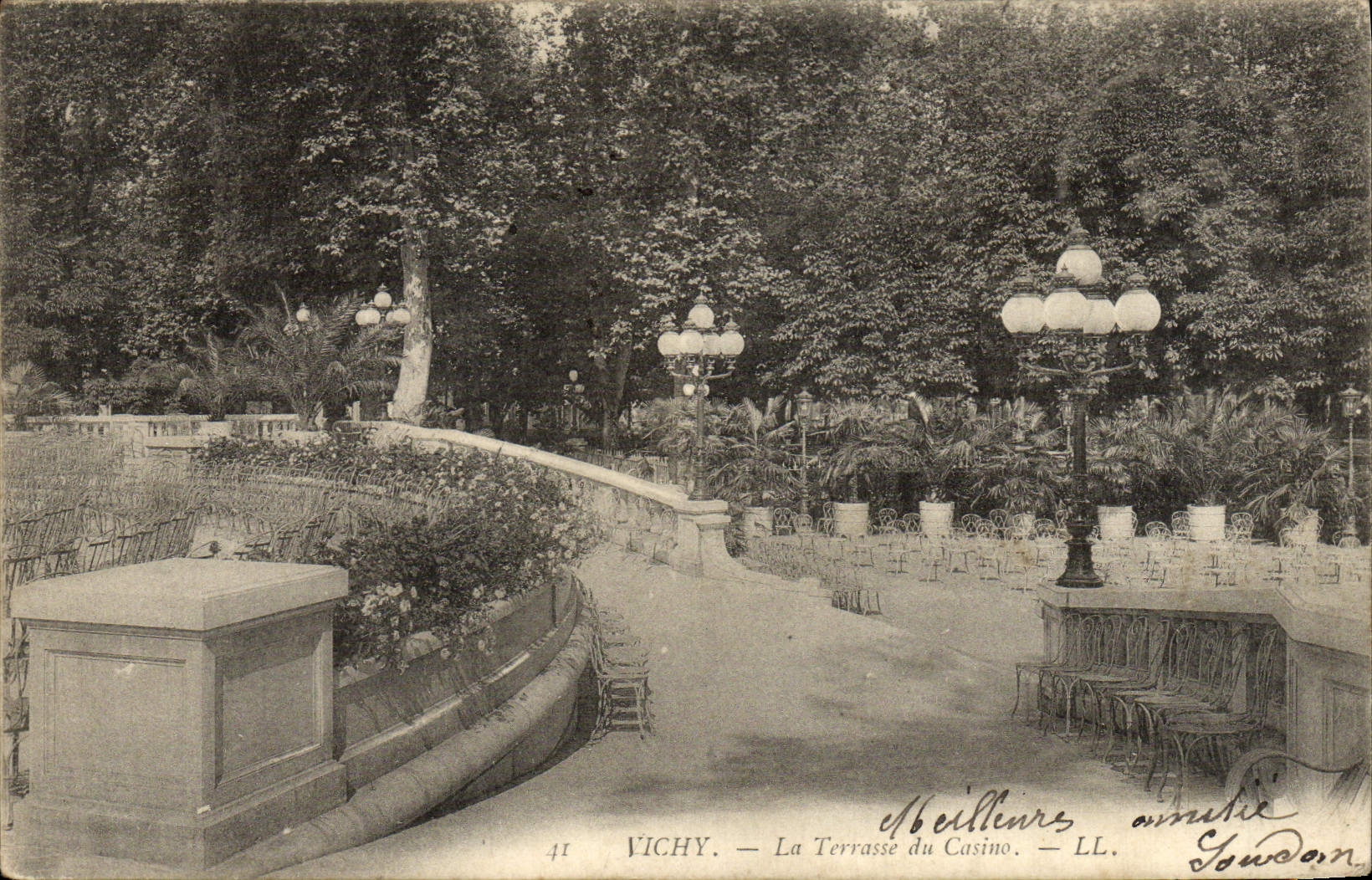 CPA Vichy La terrasse du casino