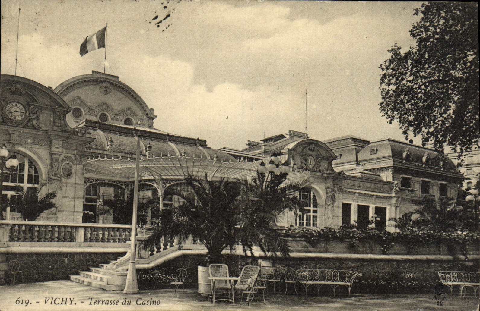 CPA Vichy Terrasse du casino