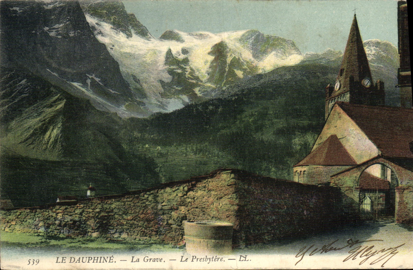 CPA Le Dauphine La Grave Le Presbytere