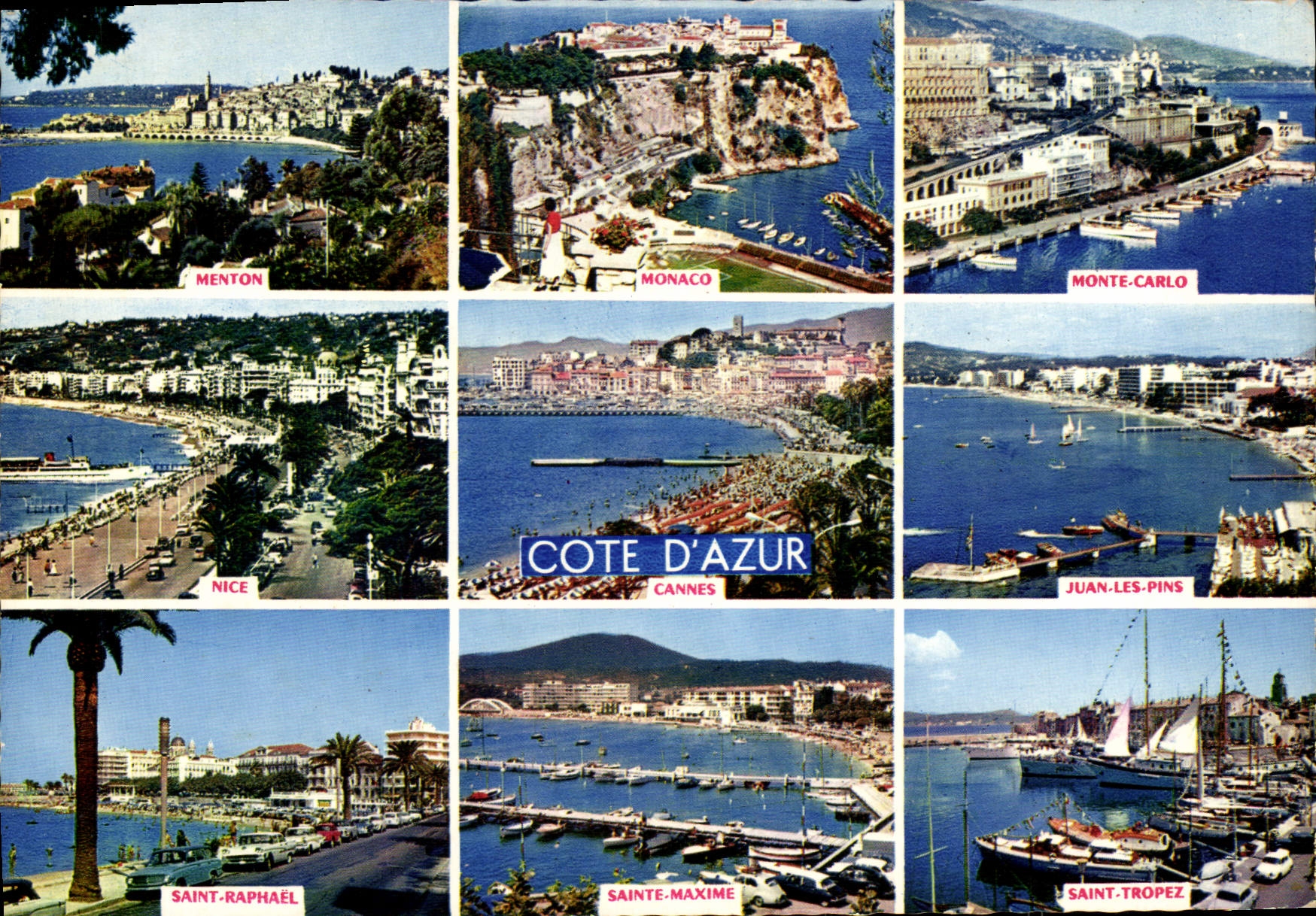 CPM Reflets De La Cote d'Azur Cote D'Azur