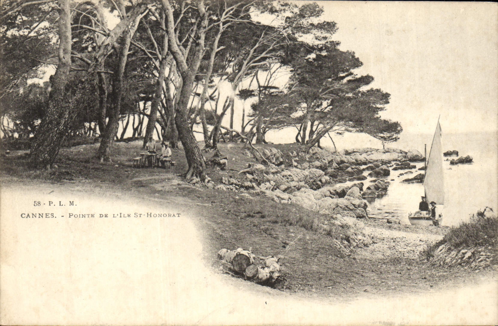 CPA Cannes Pointe De L'Ile St Honorat