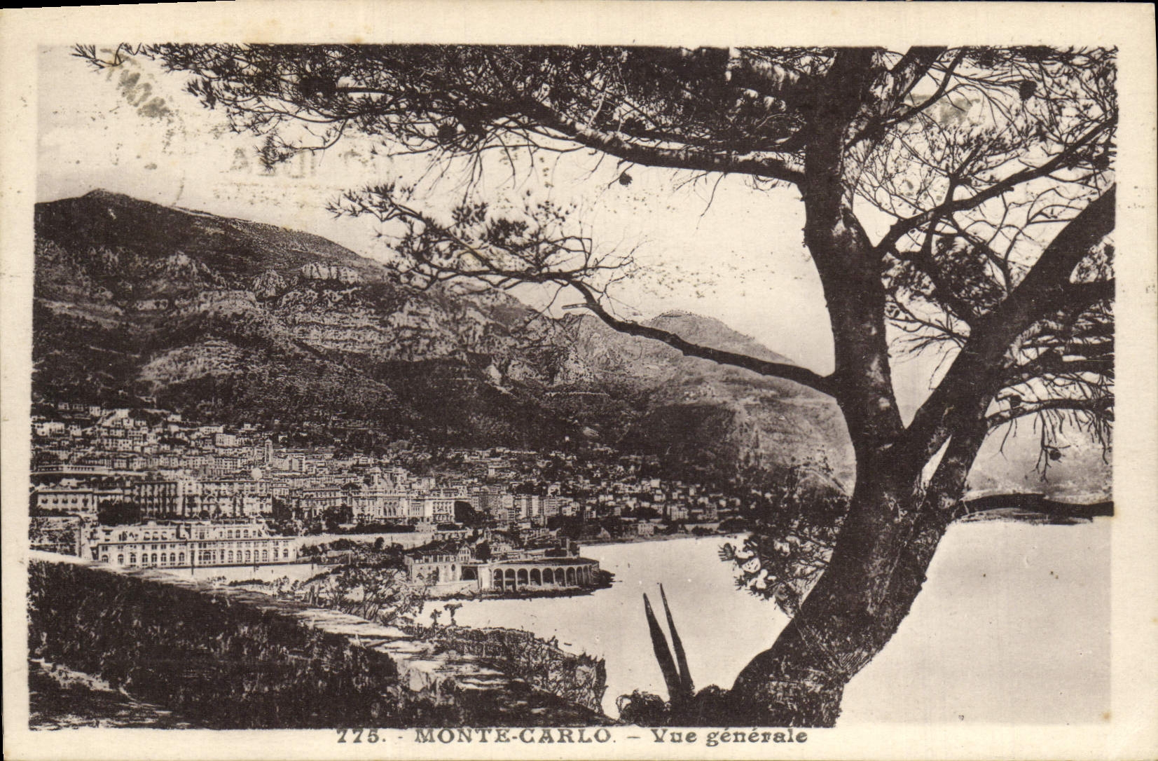 CPA Monte Carlo Vue Generale