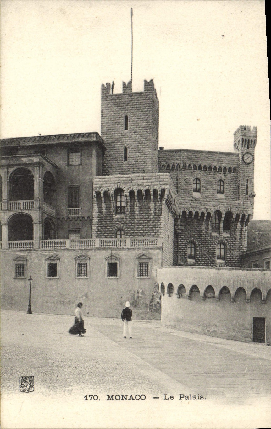 VINTAGE POSTCARD Monaco the Palate