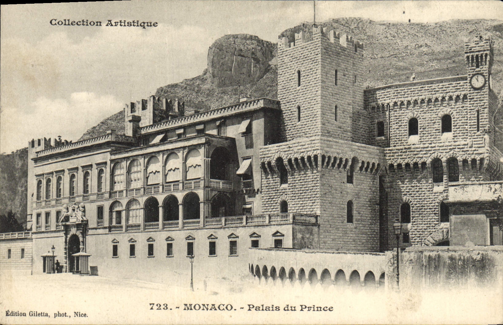 CPA Monaco Palais Du Prince