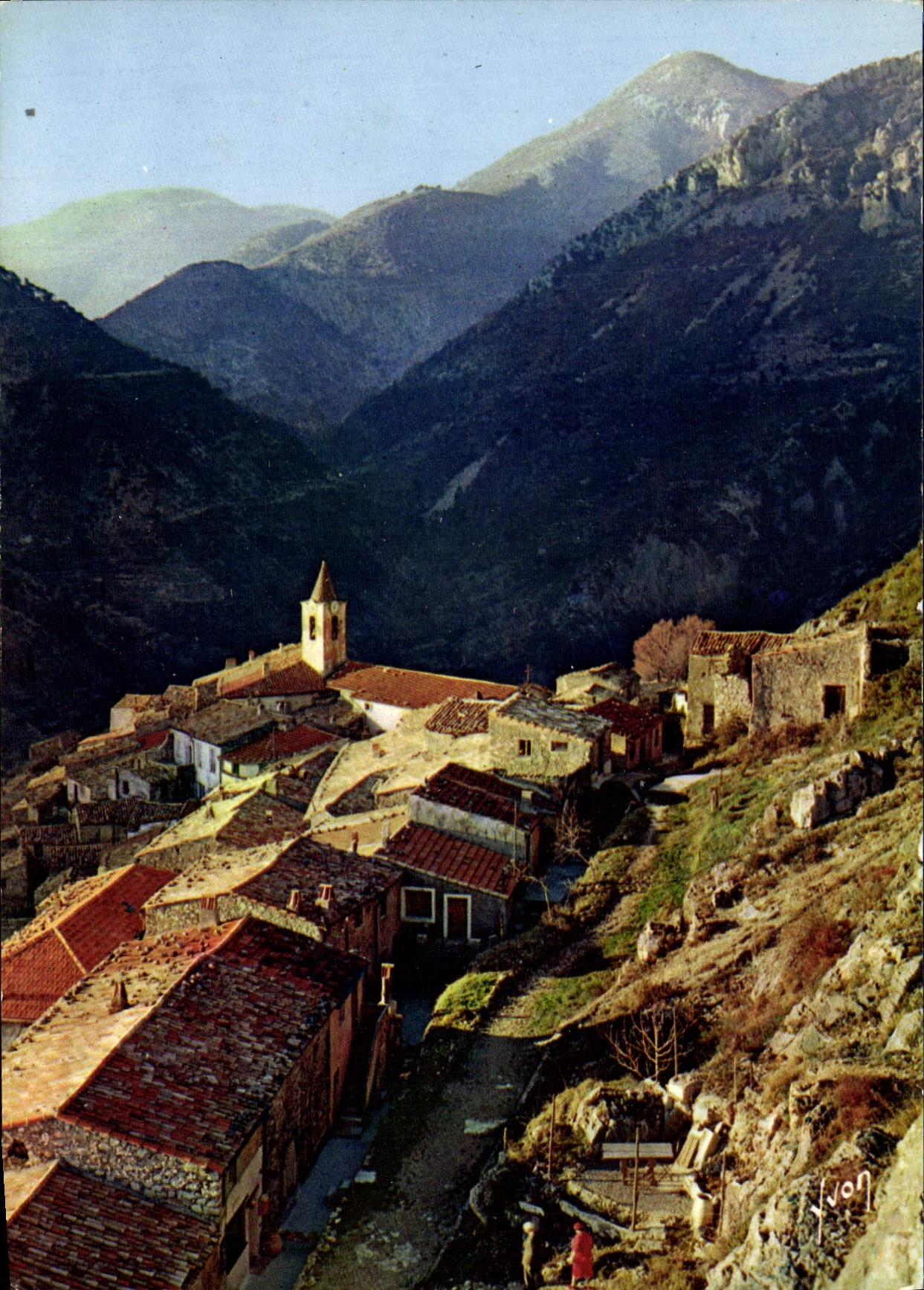 CPM Couleurs Et Lumiere De France La Cote d'Azur Miracle De La Nature Les Environs De Menton