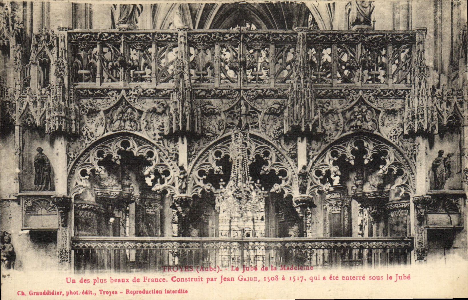 CPA Troyes Le Jube De La Madeleine