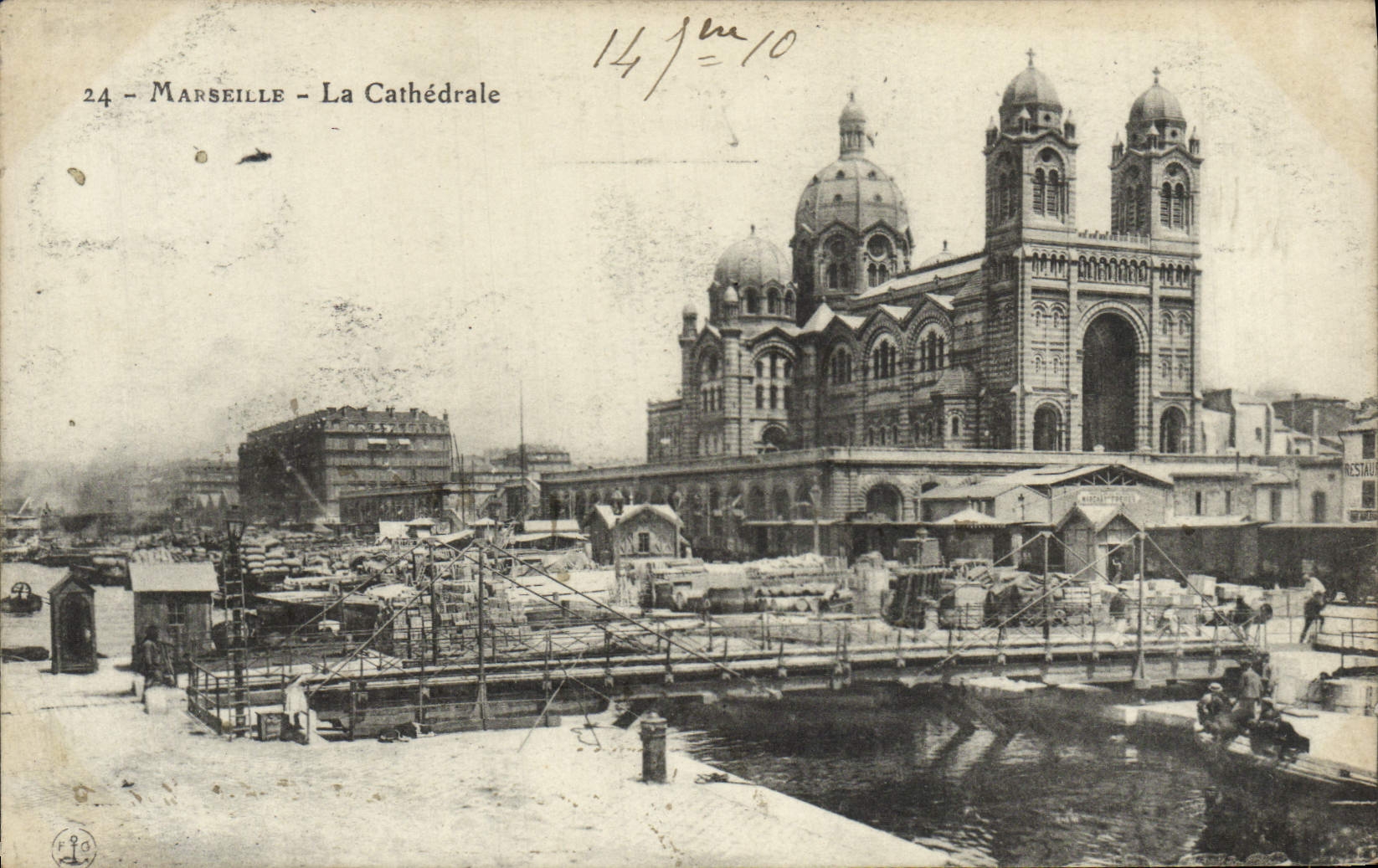 CPA Marseille La Cathedrale