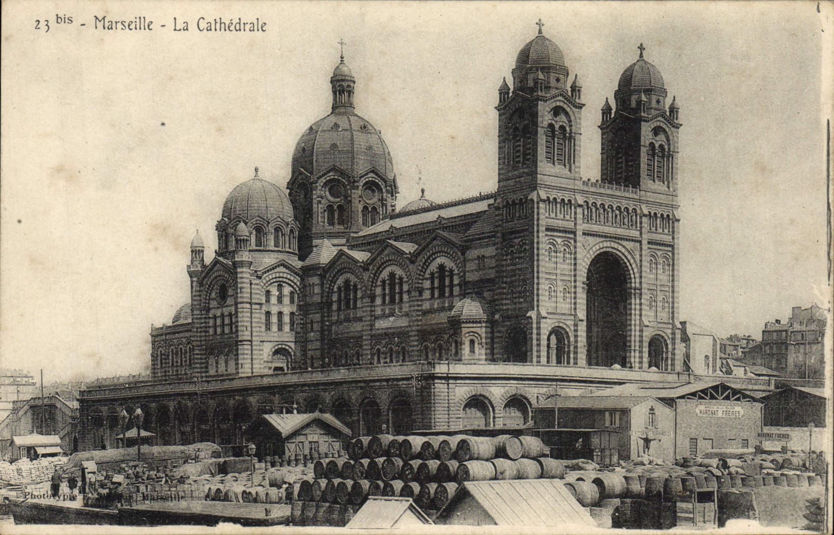 CPA Marseille La Cathedrale