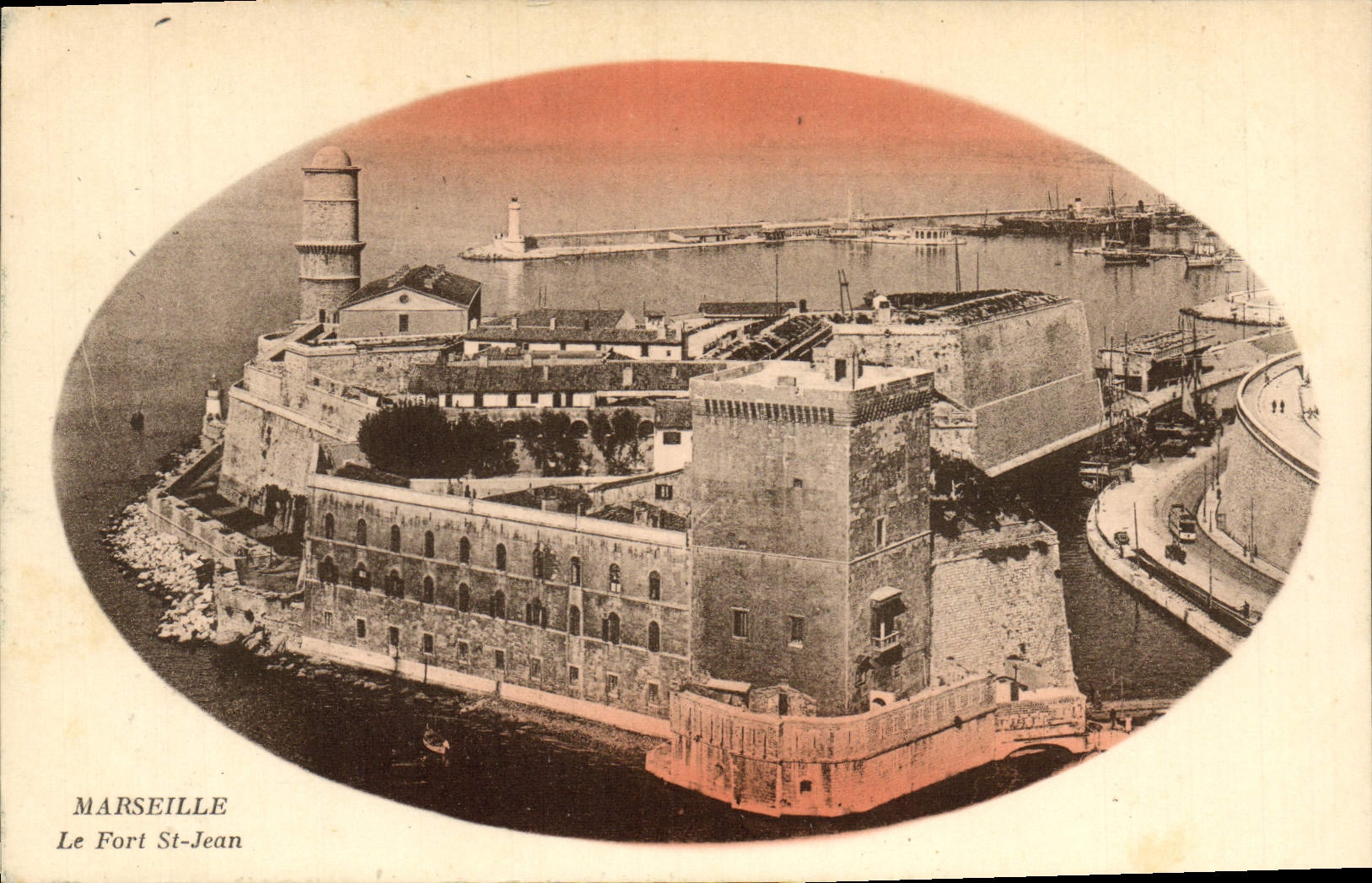 CPA Marseille Le Fort St Jean