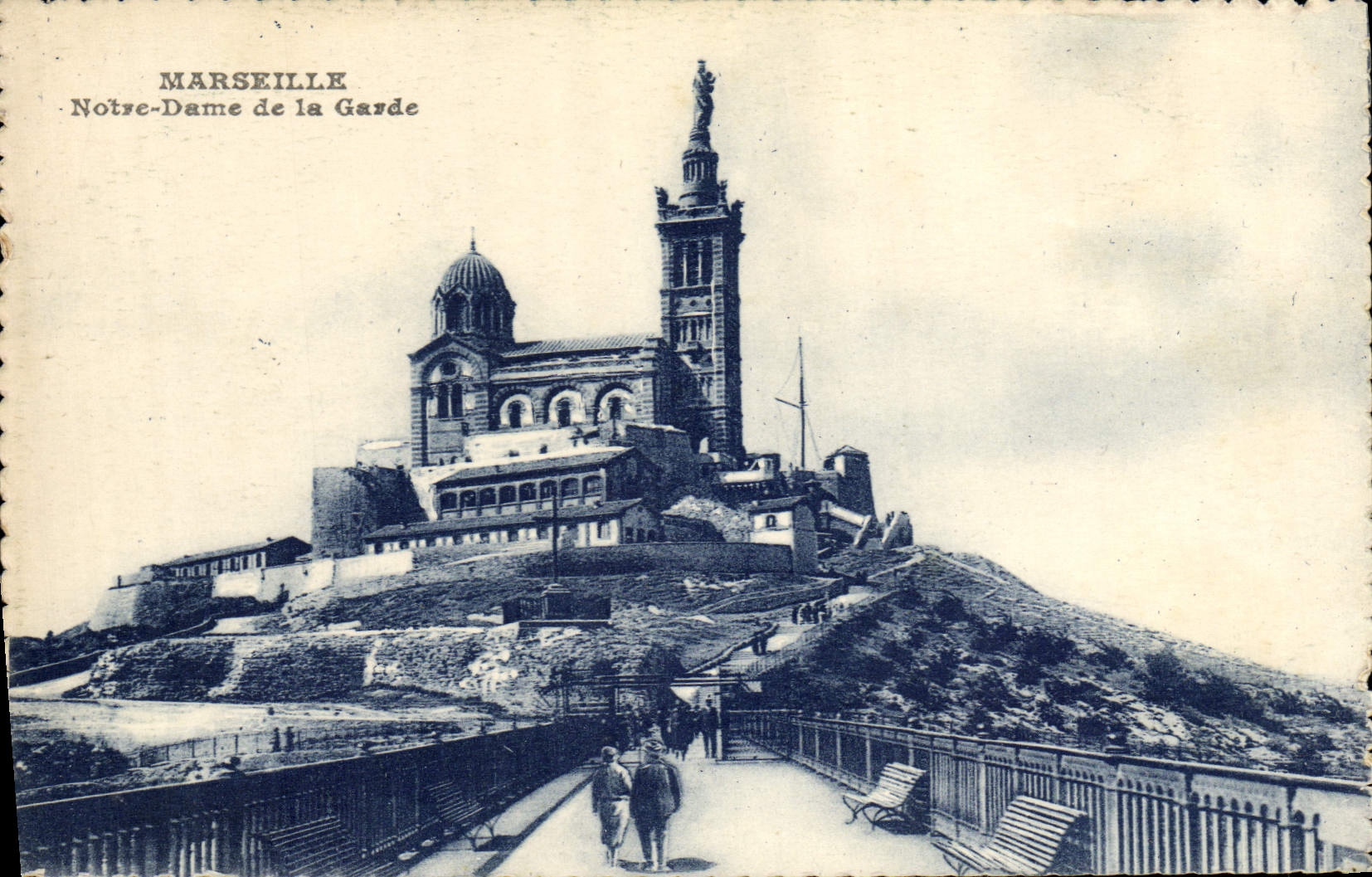 CPA Marseille Notre Dame De La Garde