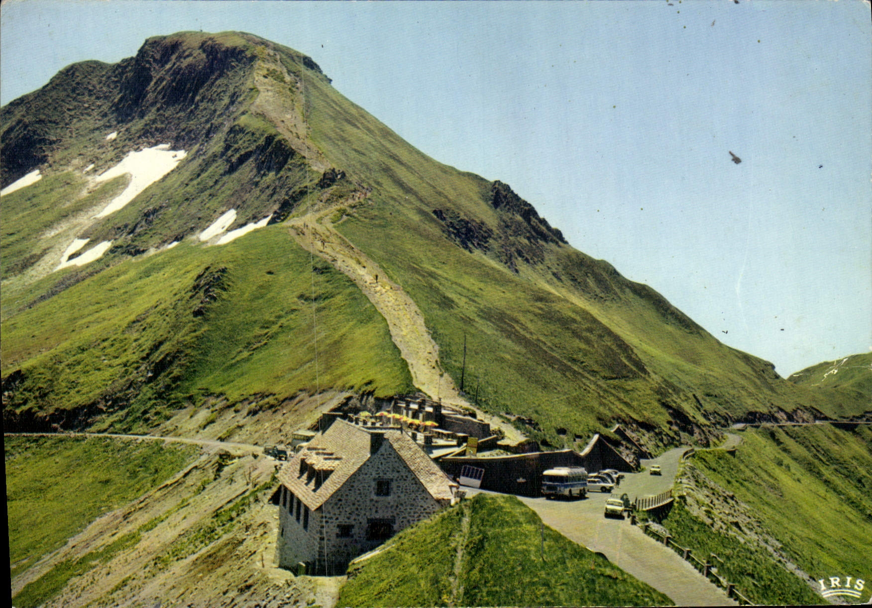MODERN CARD Picturesque Cantal Puy Mary And the Crossroads Of the Step De Peyrol
