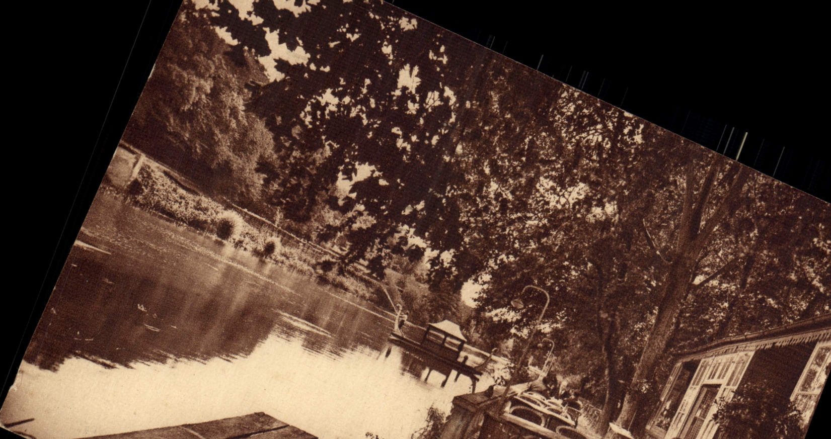 VINTAGE POSTCARD Robinson Cognac