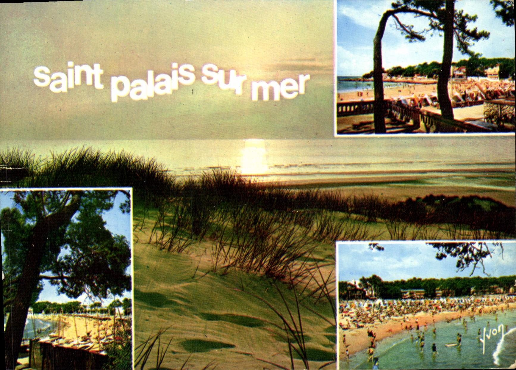 MODERN CARD Holy Palate On Sea Seen of the beach