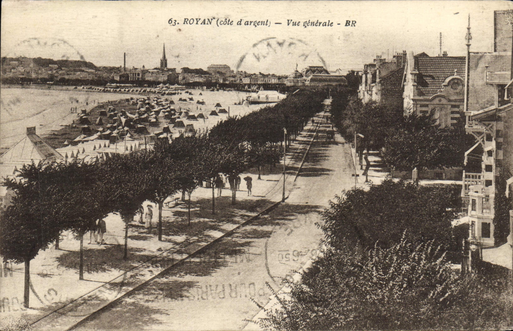 CPA Royan Vue Generale