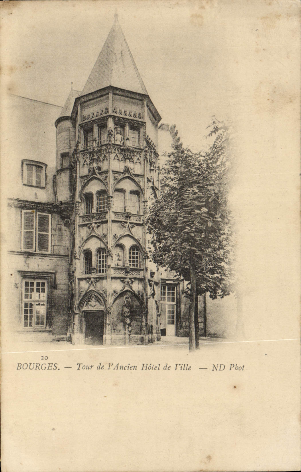 Vuelta de Bourges de la POSTAL de la VENDIMIA del ayuntamiento de I Ancien