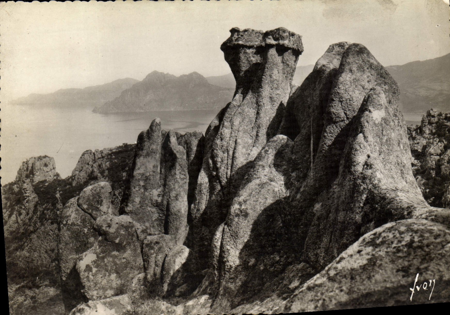 MODERN CARD Piana the Creek and gulf of Oporto