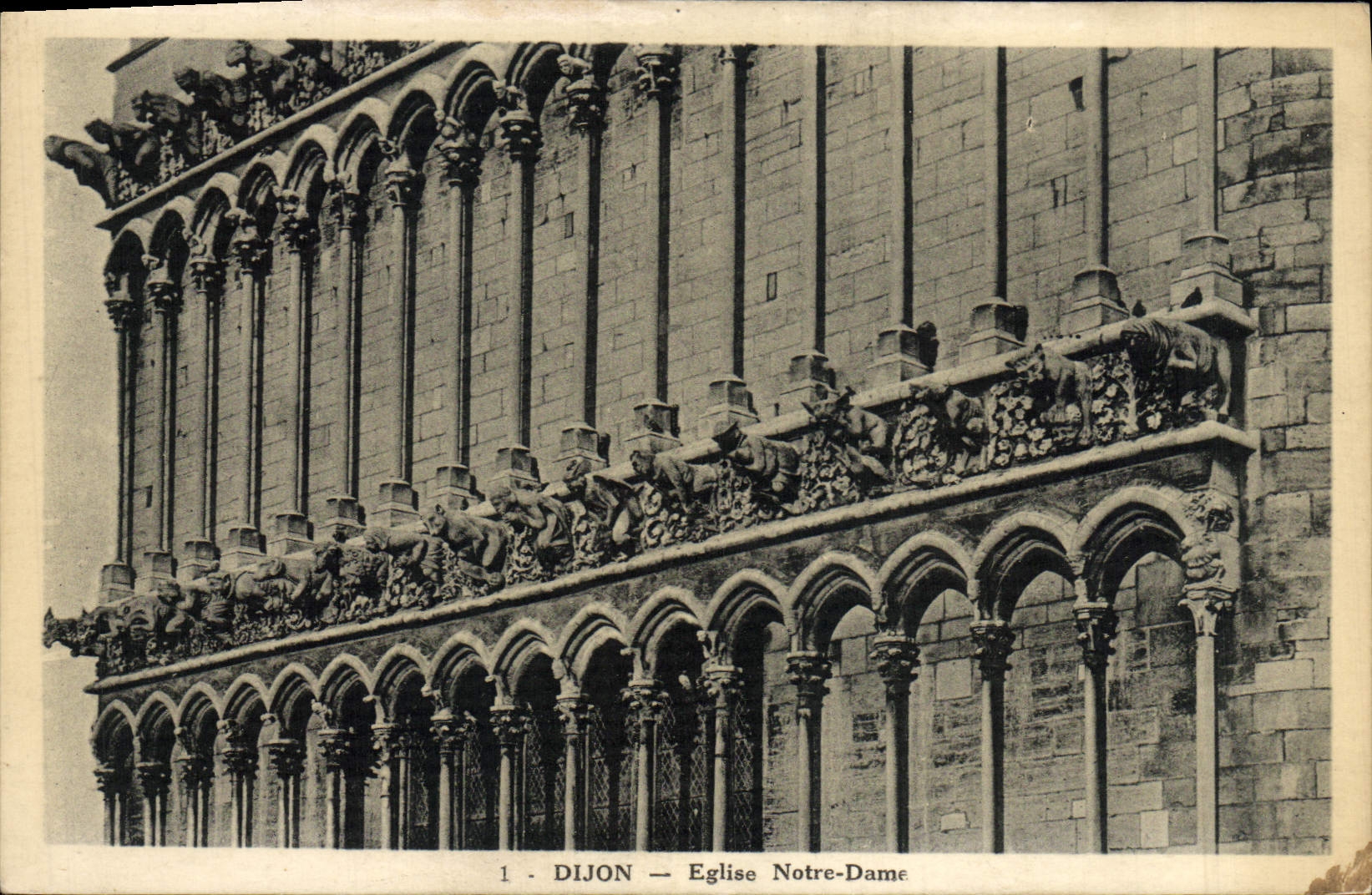 CPA Dijon Eglise Notre Dame