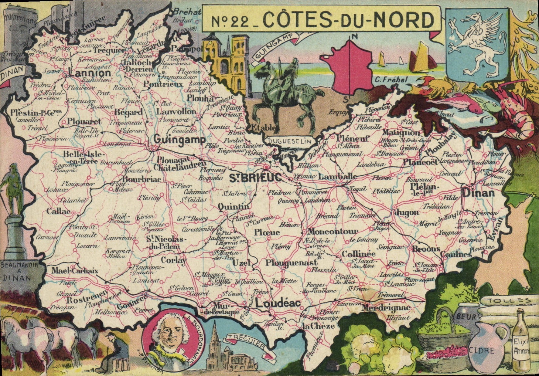 CPM Cotes du Nord St Brieuc