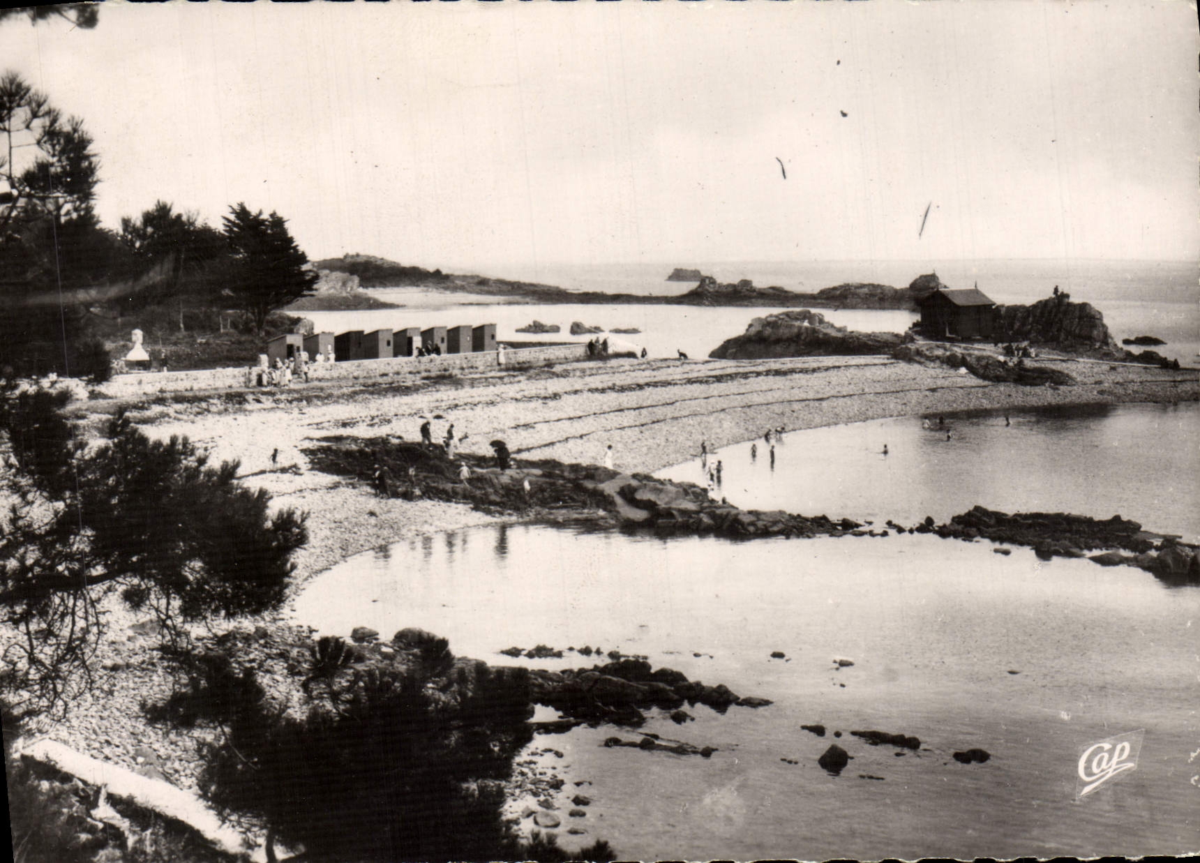 CPM Ile De Brehat La Plage Vue generale