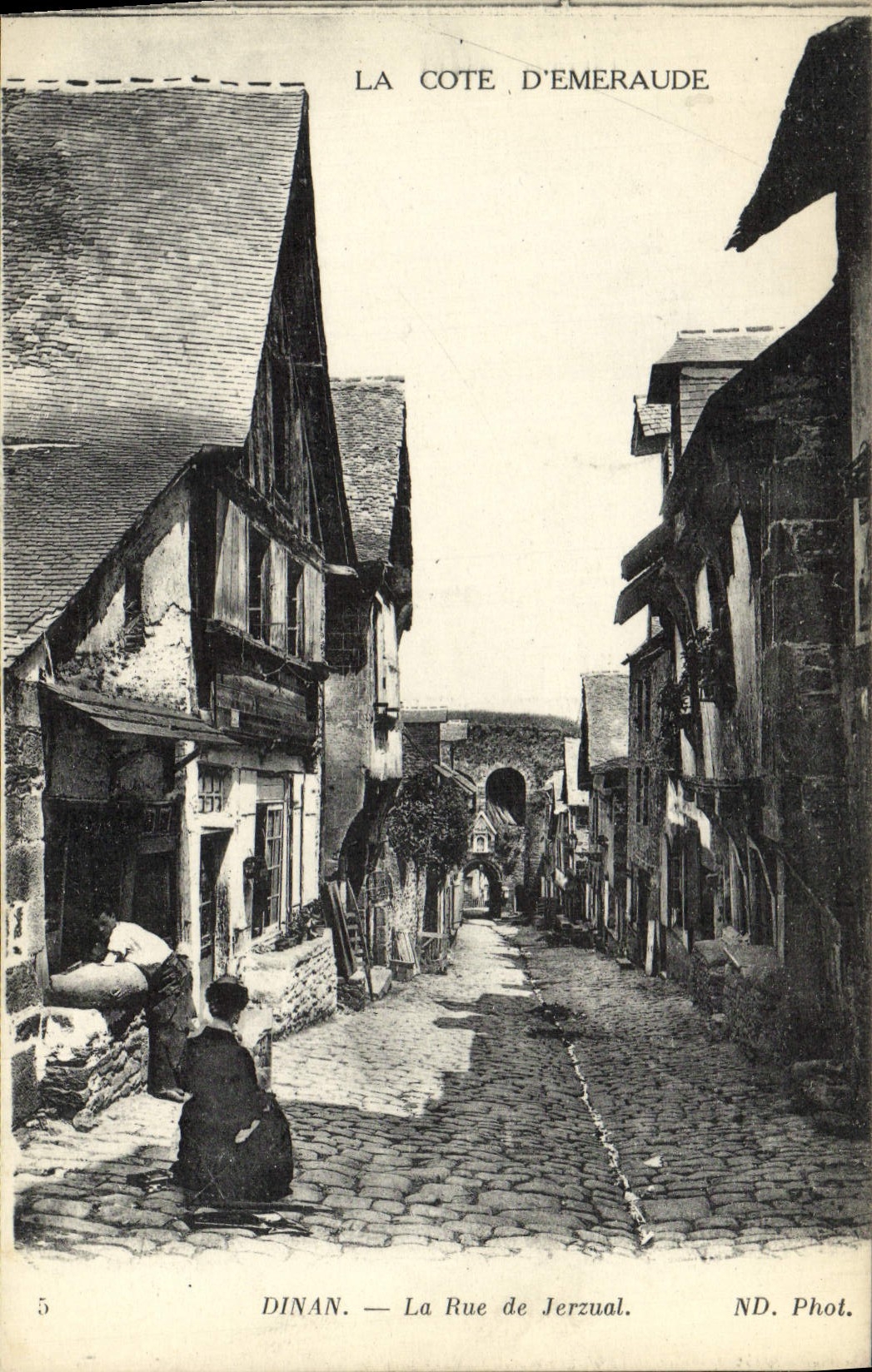 CPA Dinan La Rue de Jerzual