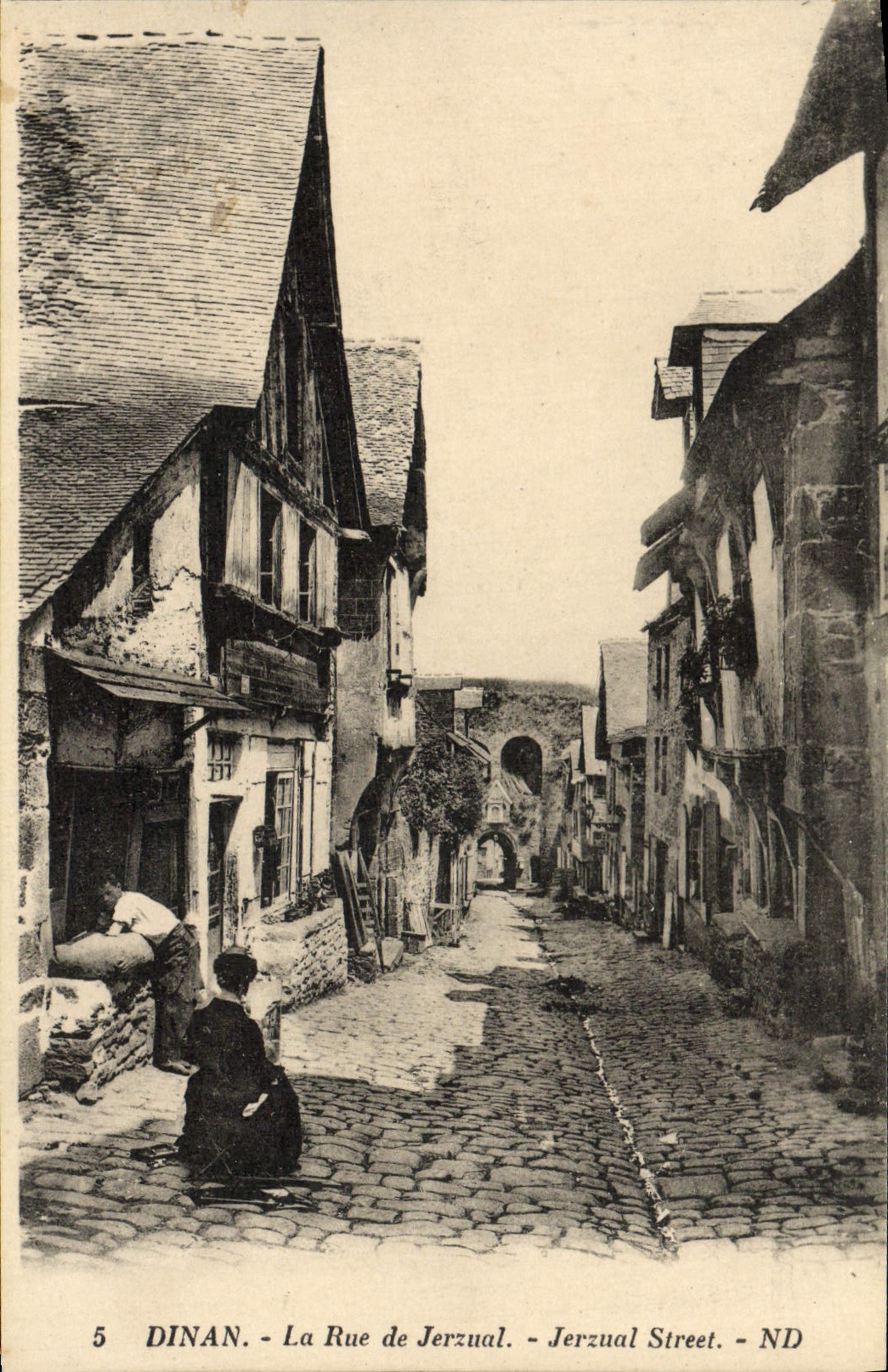 CPA Dinan La Rue de Jerzual