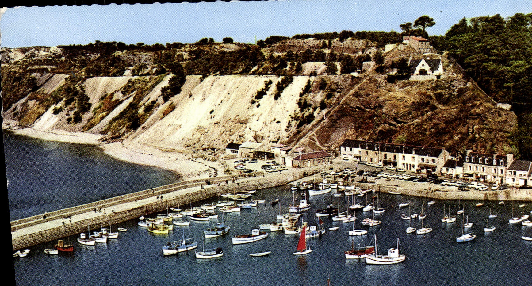 CPM Erquy Plage Le Port