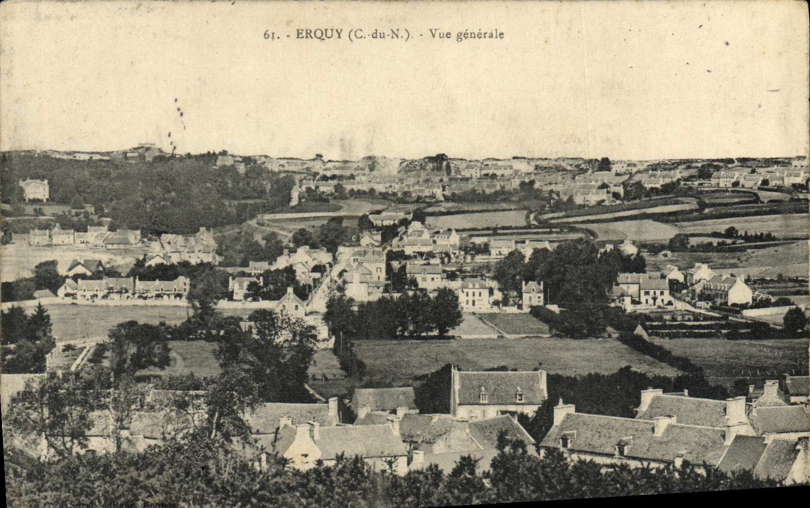 CPA Erquy Vue Generale