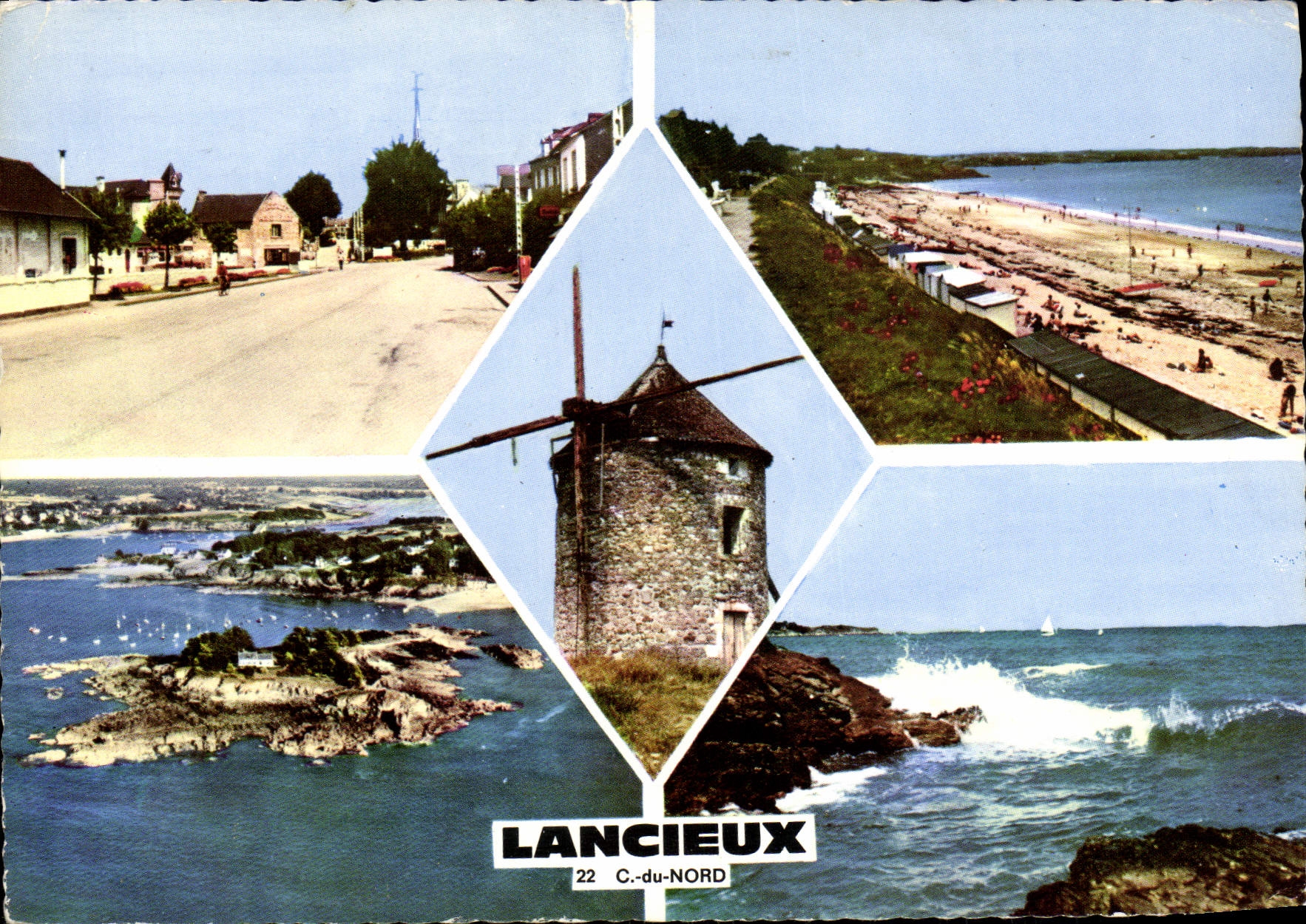 CPM Lancieux Moulin a vent
