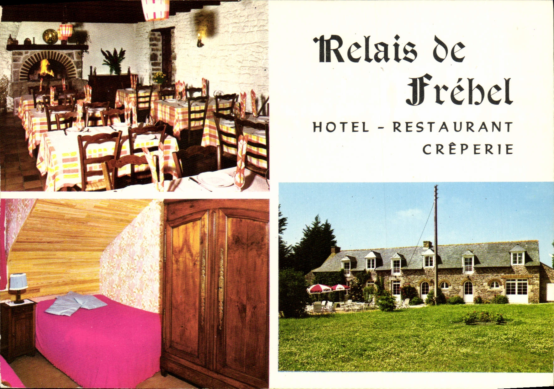 CPM Salle Pour reunions banquets affaires Cadre rustique Plevenon Relais de Frehel