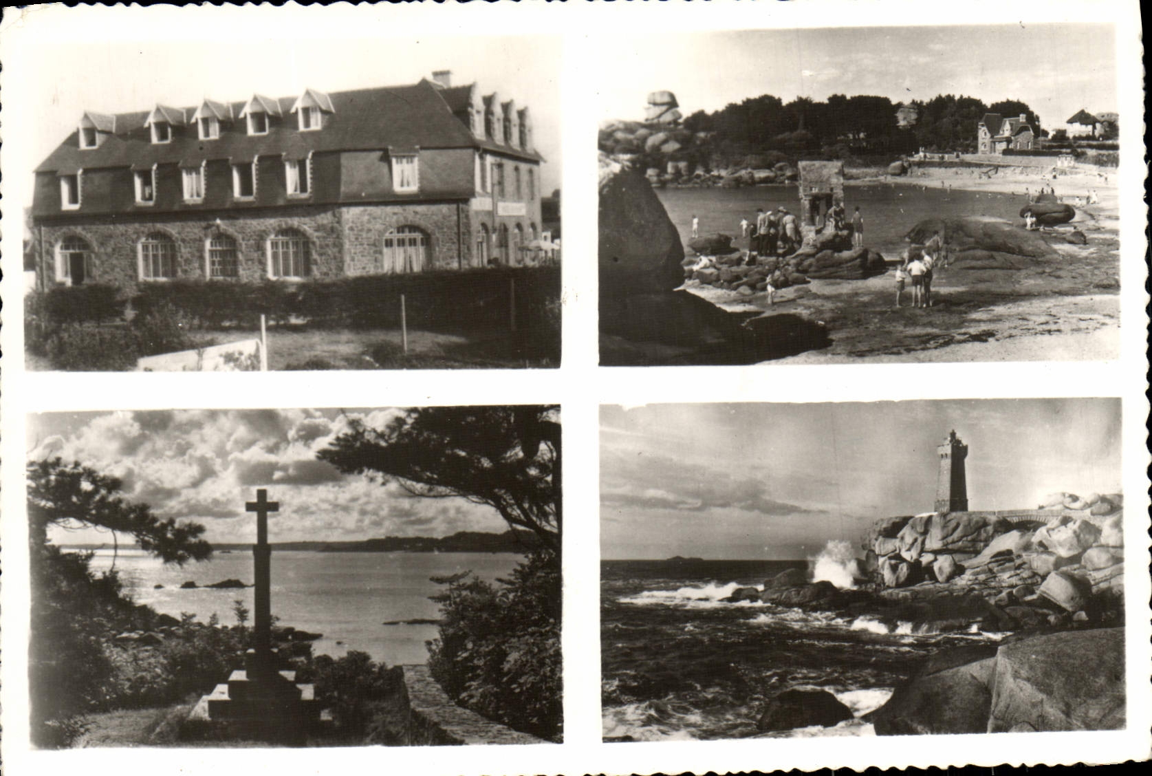 CPM Hotel Roc'h Hir Ploumanach Perros Guirec