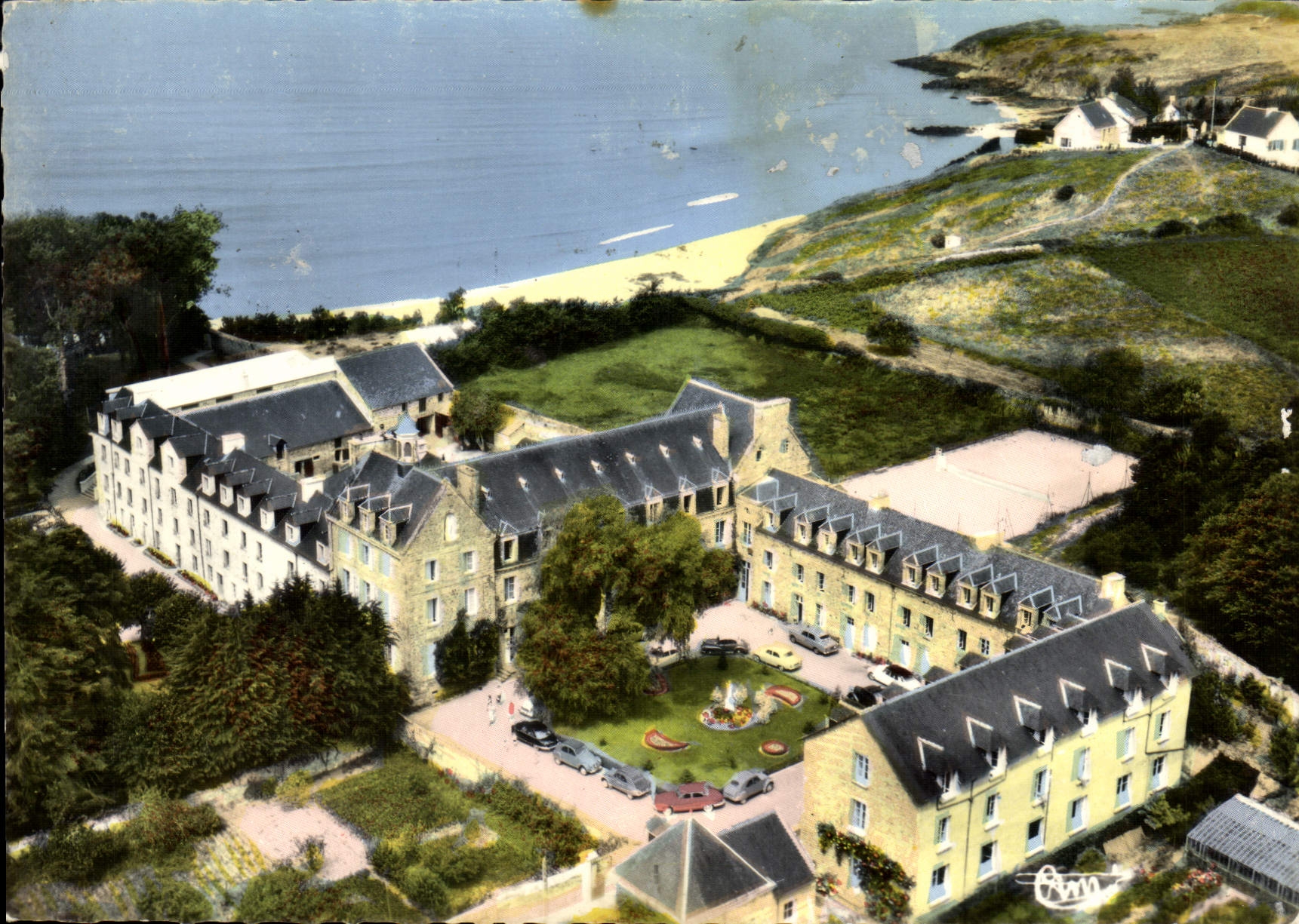 CPM St Jacut L'Abbaye Vue Aerienne