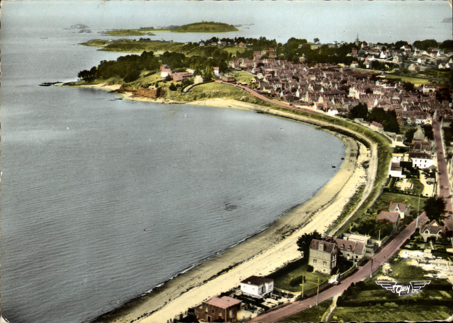 MODERN CARD France Seen Of the Holy Sky Jacut Of the Sea Beach Of the Form