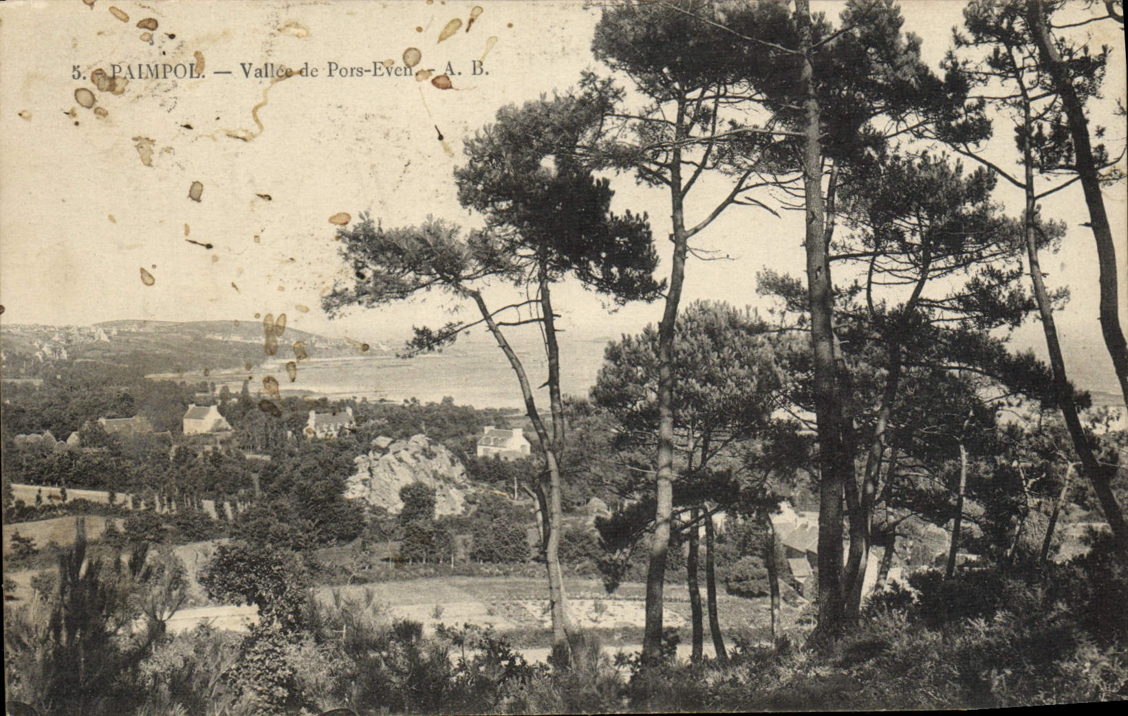 CPA Paimpol Vallee de Pors Even