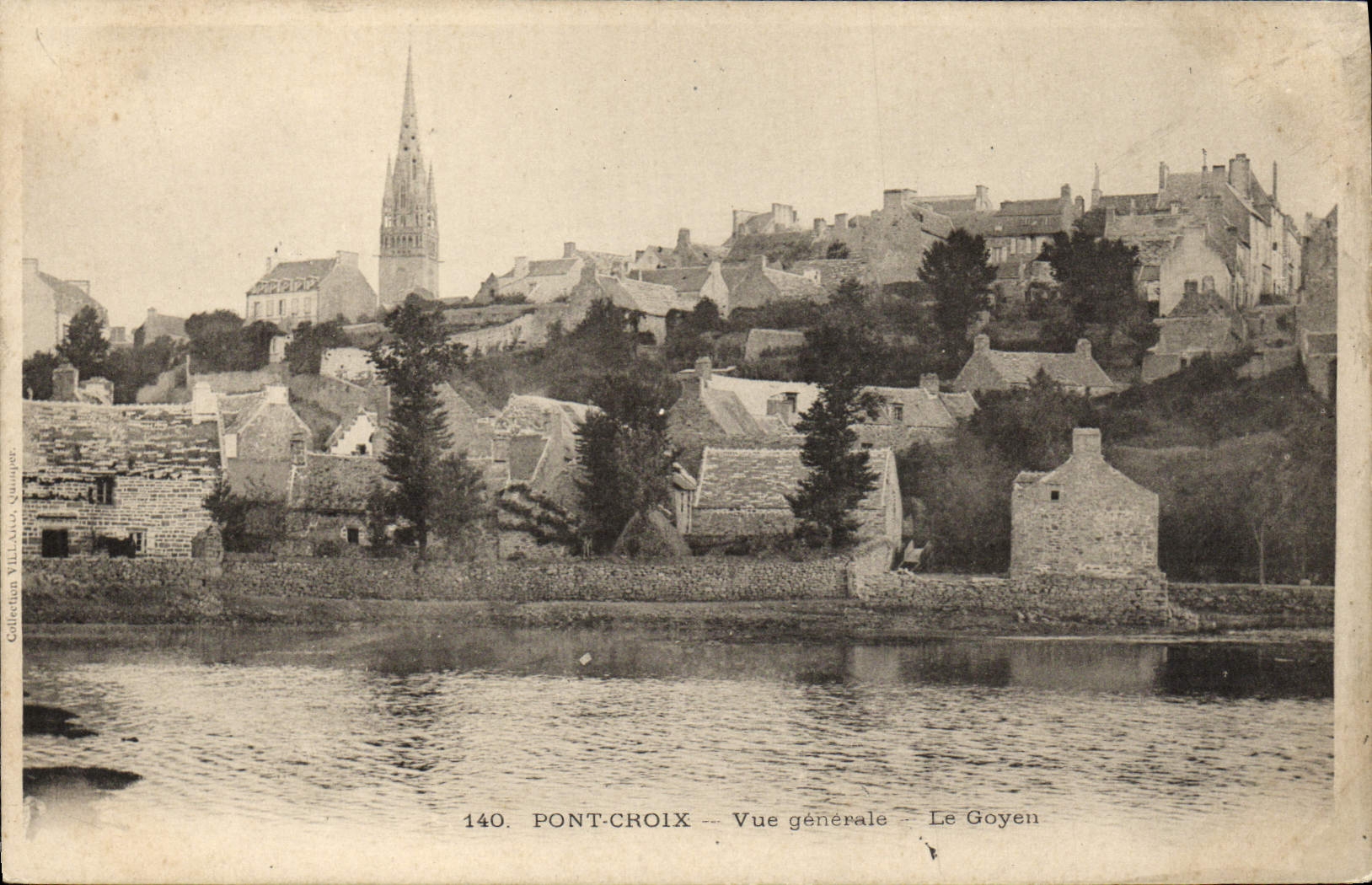 VINTAGE POSTCARD Bridge Cross View Goyen