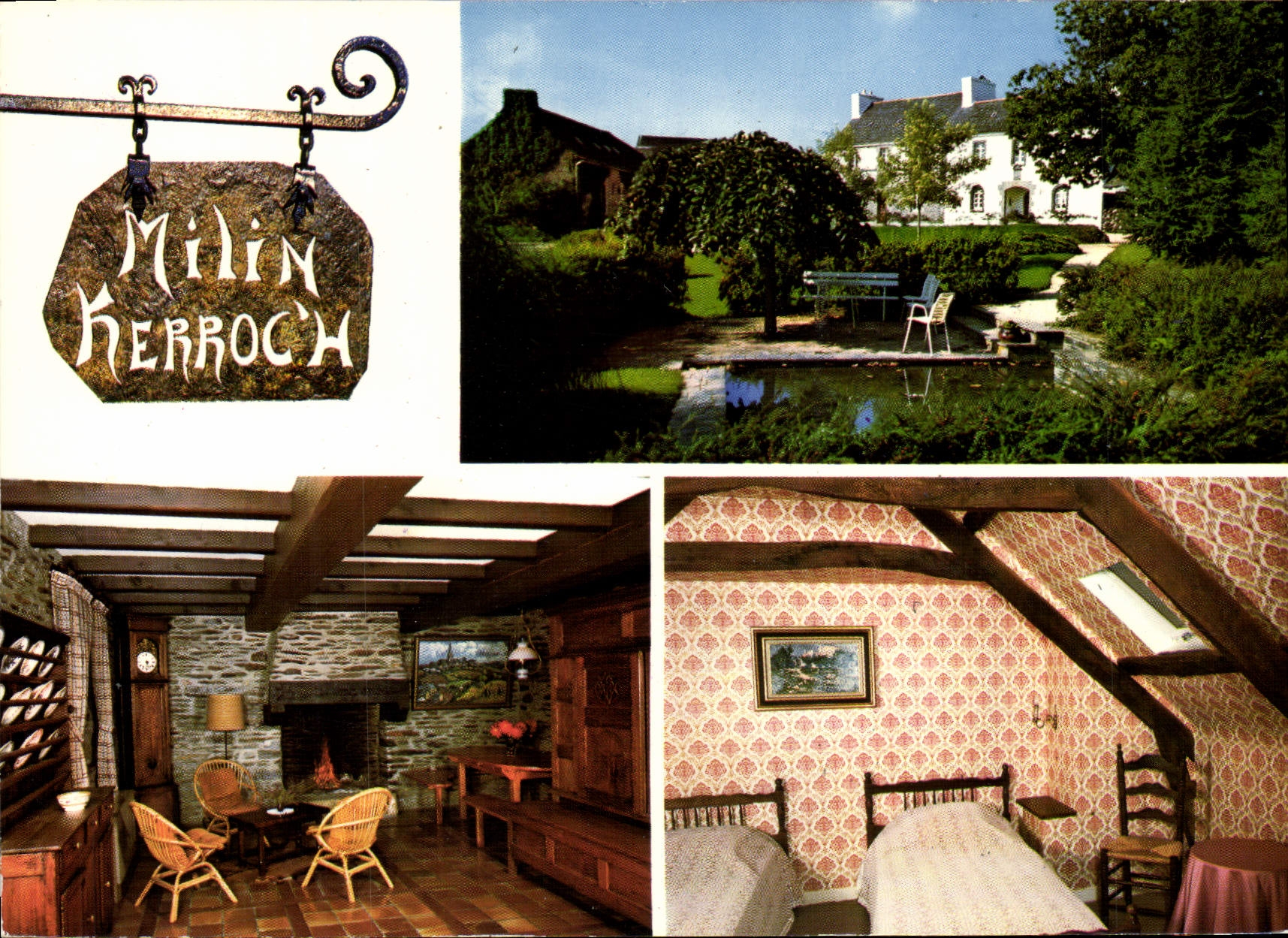 MODERN CARD Sizun the Rest has Milin Kerroch Mr. and Mrs. Leon