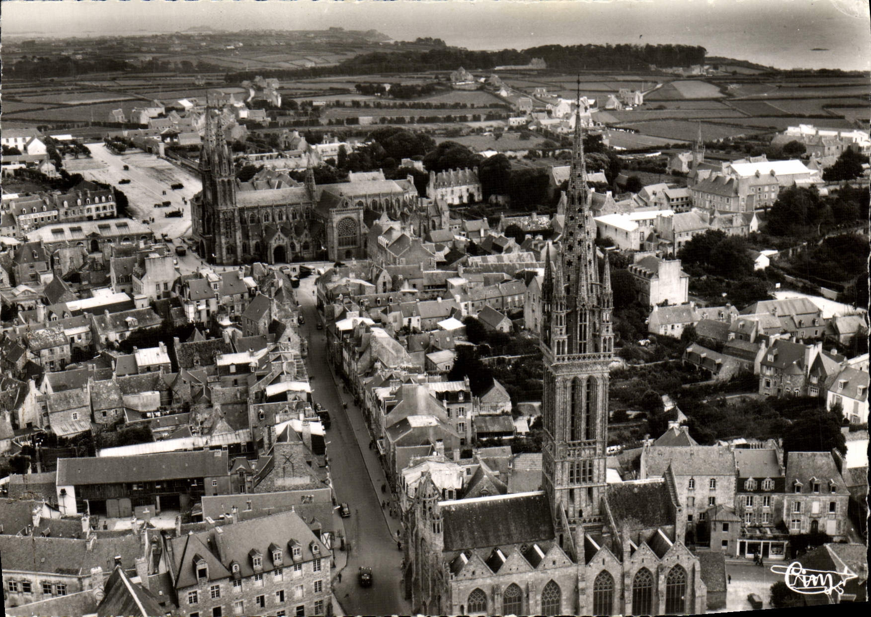 MODERN CARD Holy pol. Of General Leon Seen Air of the street Leclerc