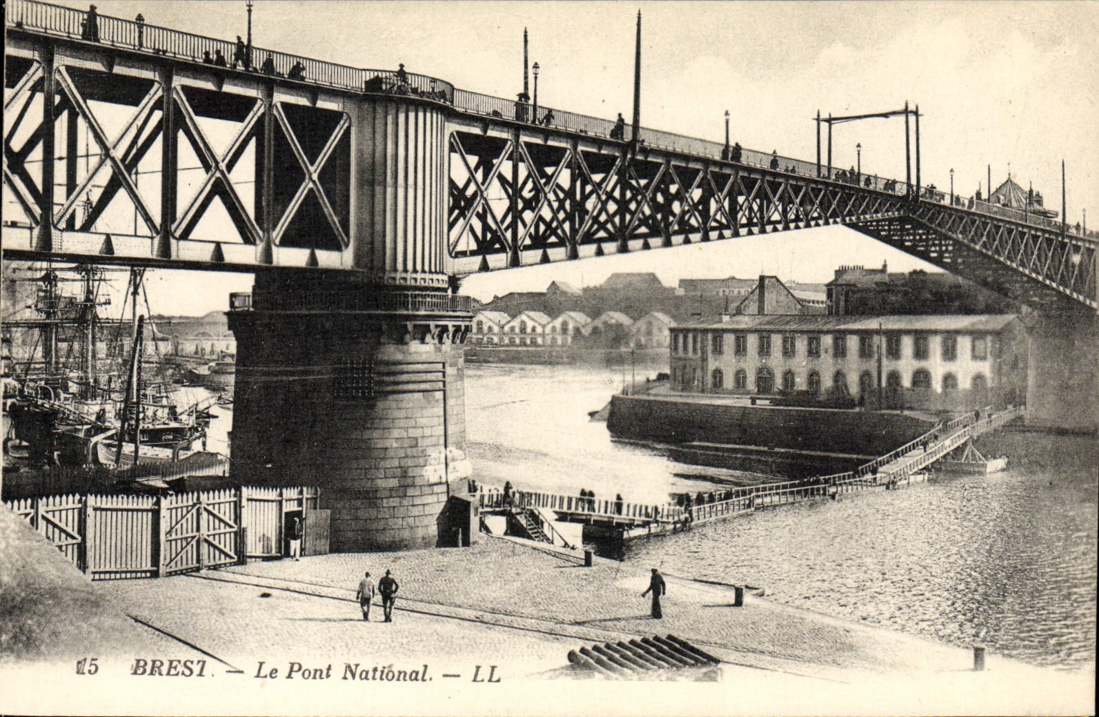 CPA Brest Le Pont National