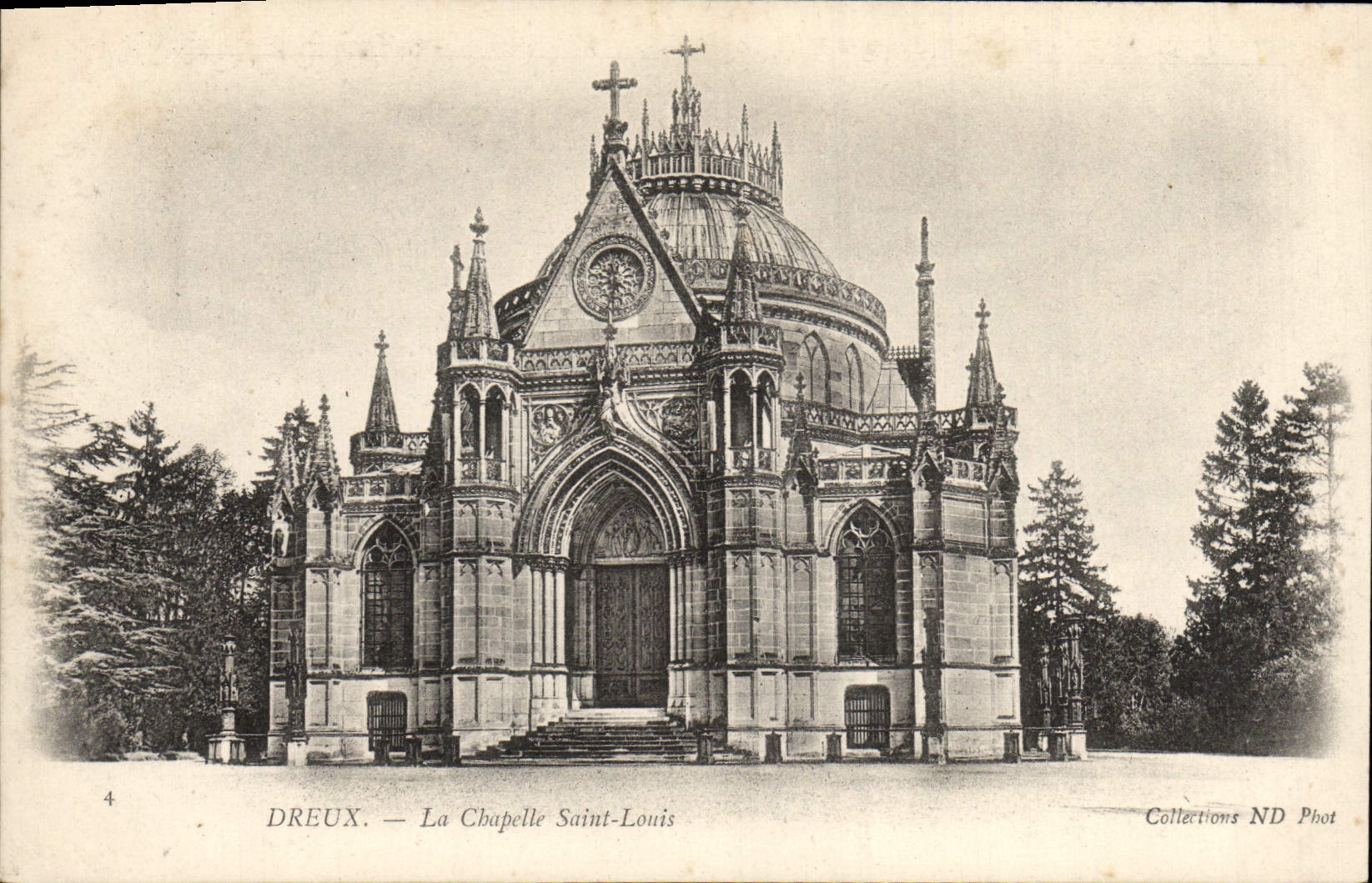 CPA Dreux La Chapelle Saint Louis