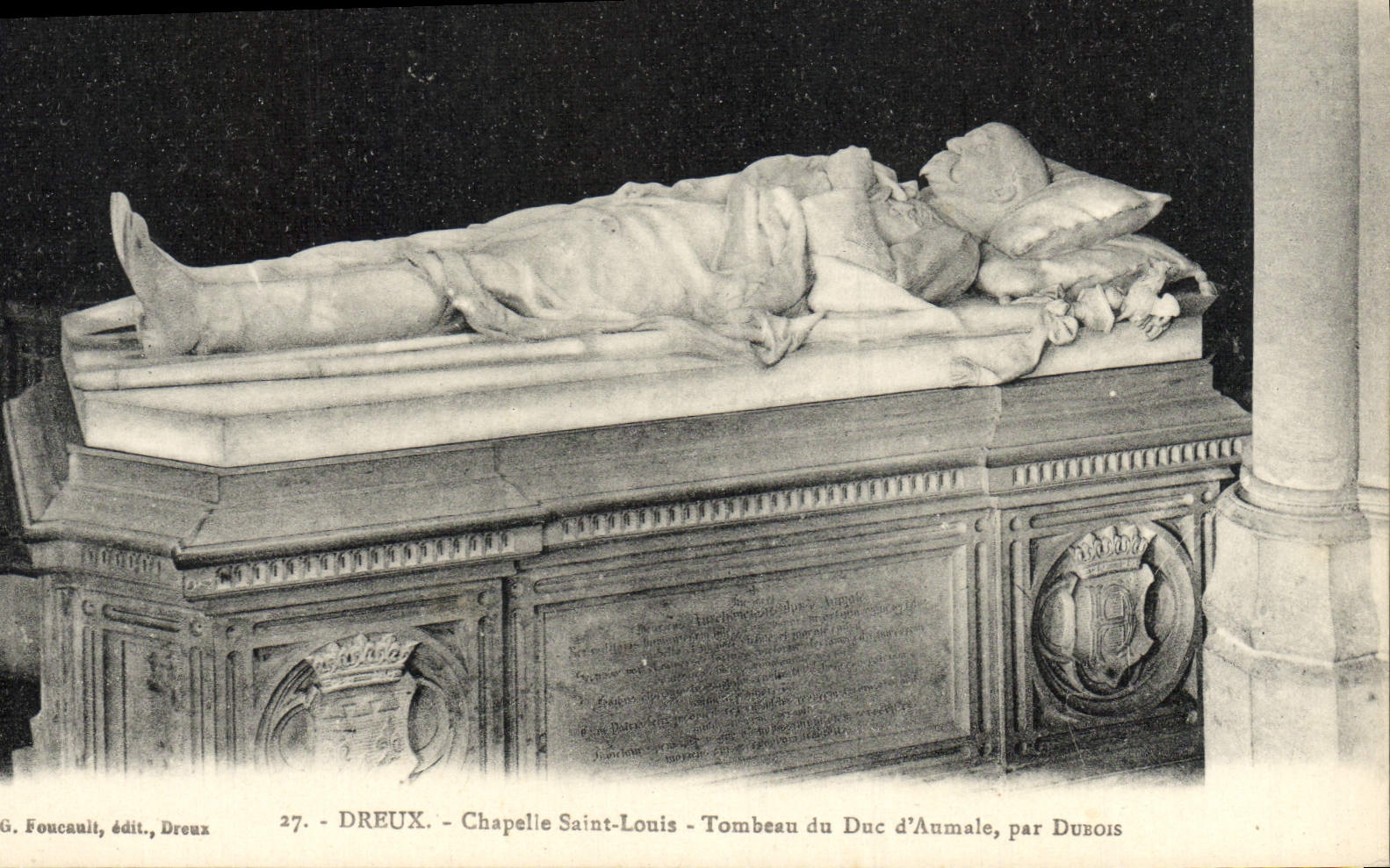 CPA Dreux Chapelle Saint Louis Tombeau Du duc d'Aumale Par Durois