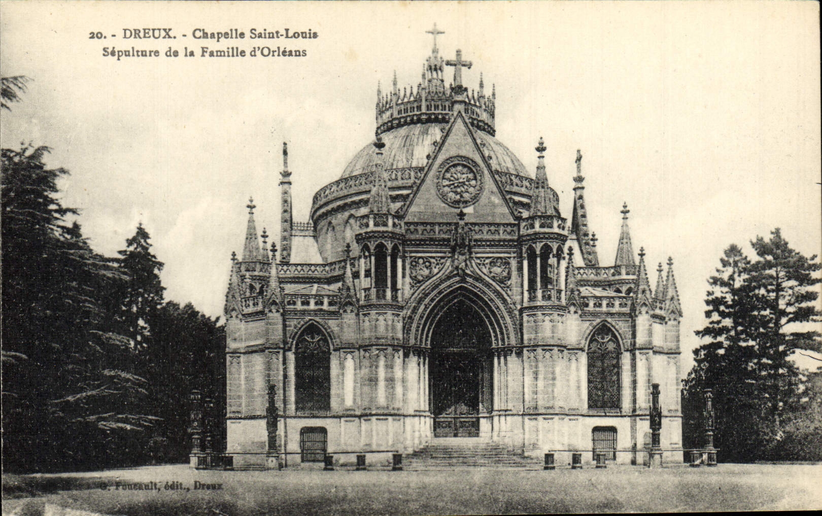 CPA Dreux Chapelle Saint Louis Sepulture De La Famille d'Orleans