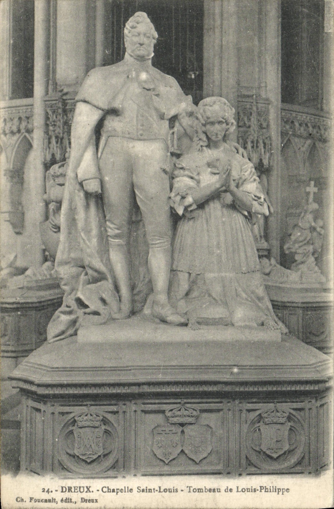 CPA Dreux Chapelle Saint Louis Tombeau De Louis Philippe