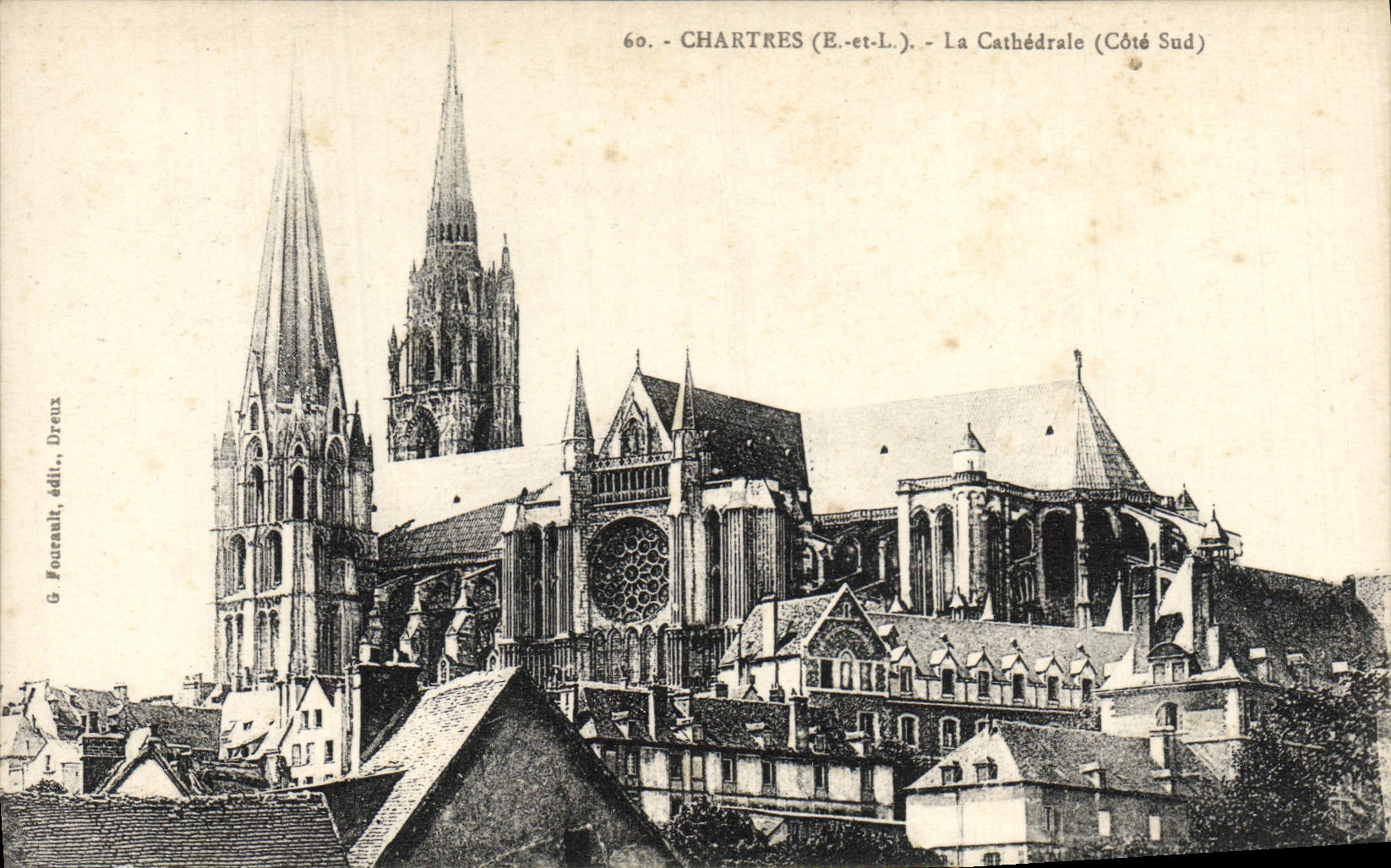 CPA Chartres La Cathedrale