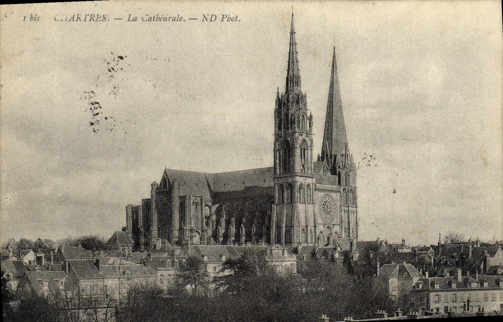 CPA Chartres La Cathedrale