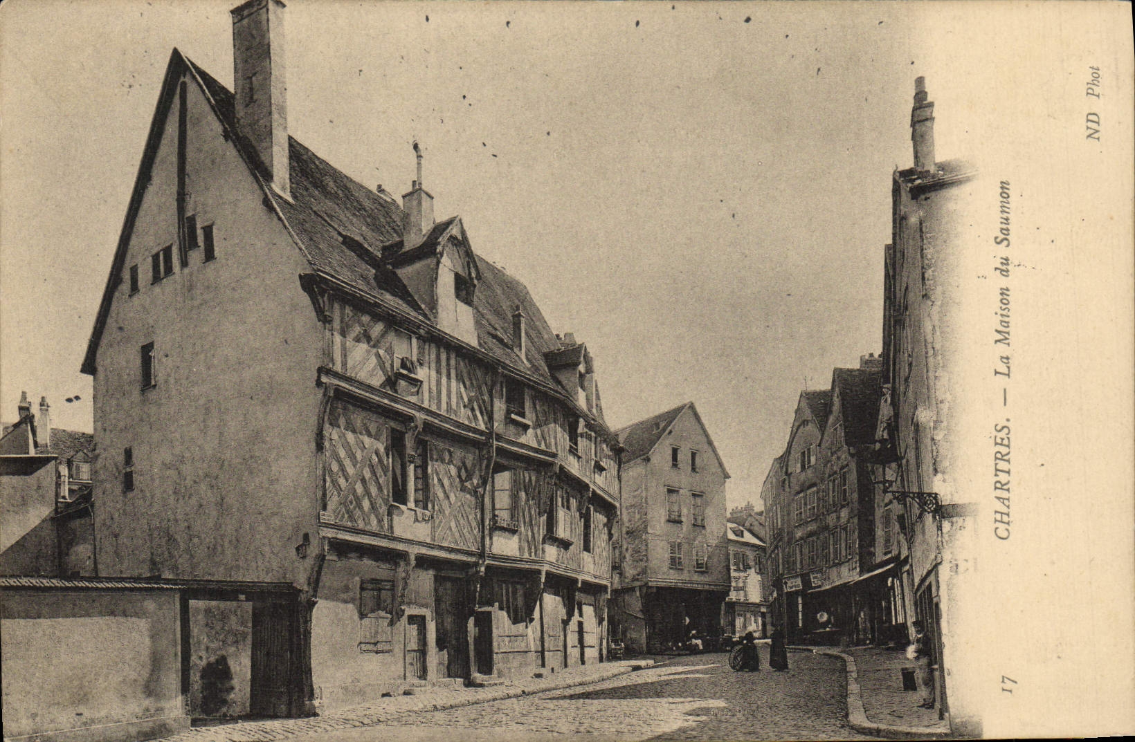 CPA Chartres La Maison Du Saumon
