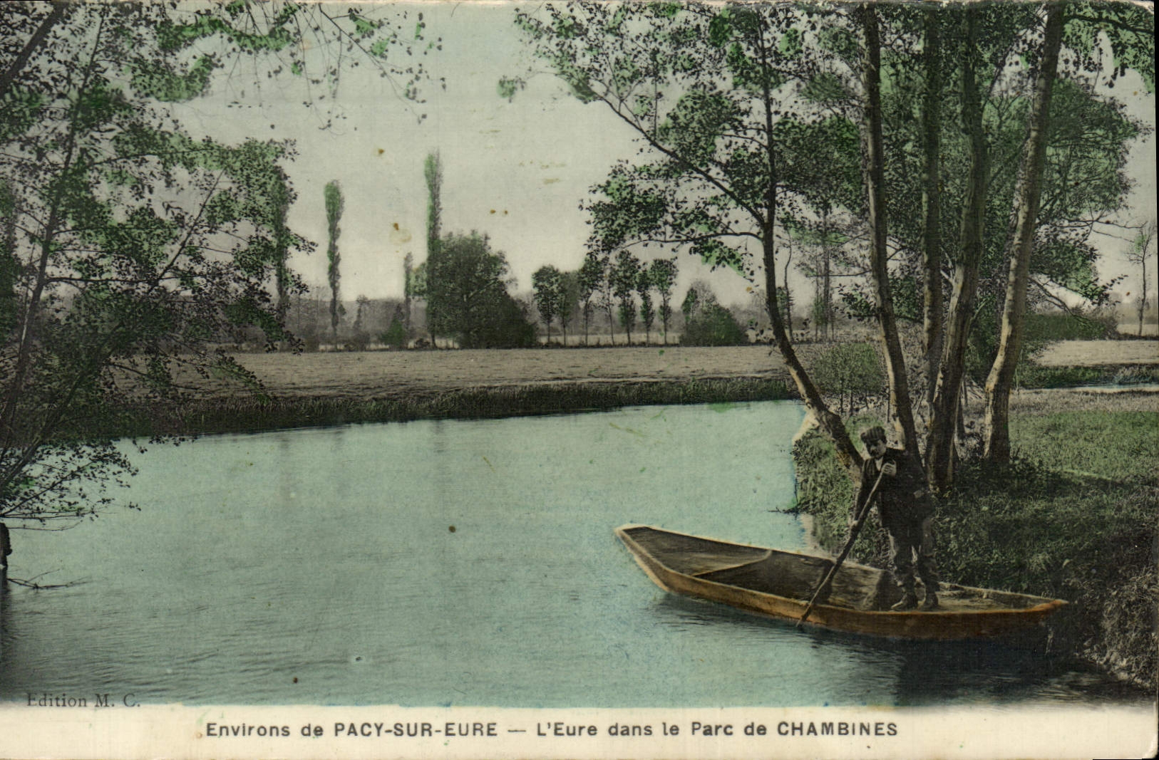 CPA Environs De Pacy Sur Eure L'Eure Dans Le Parc De Chambines