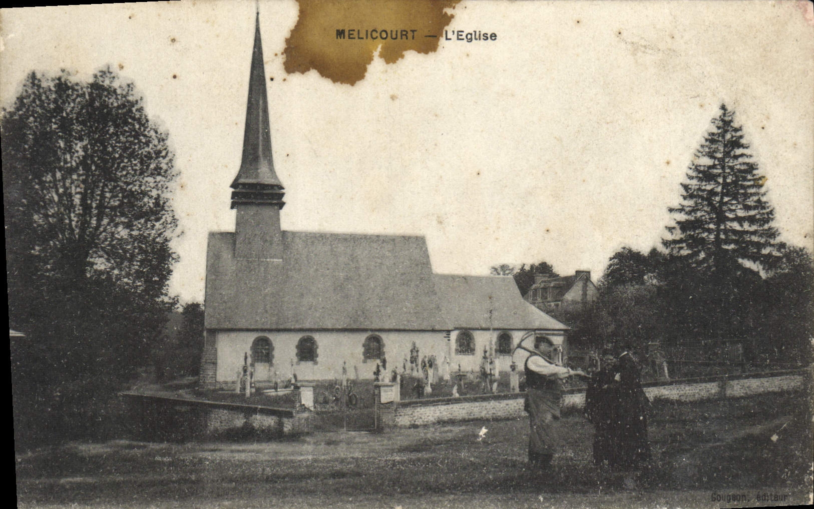 CPA Melicourt L'Eglise
