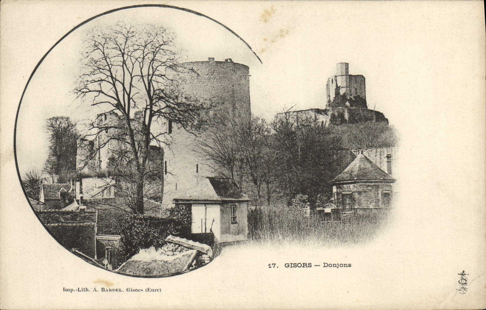 CPA Gisors Donjons