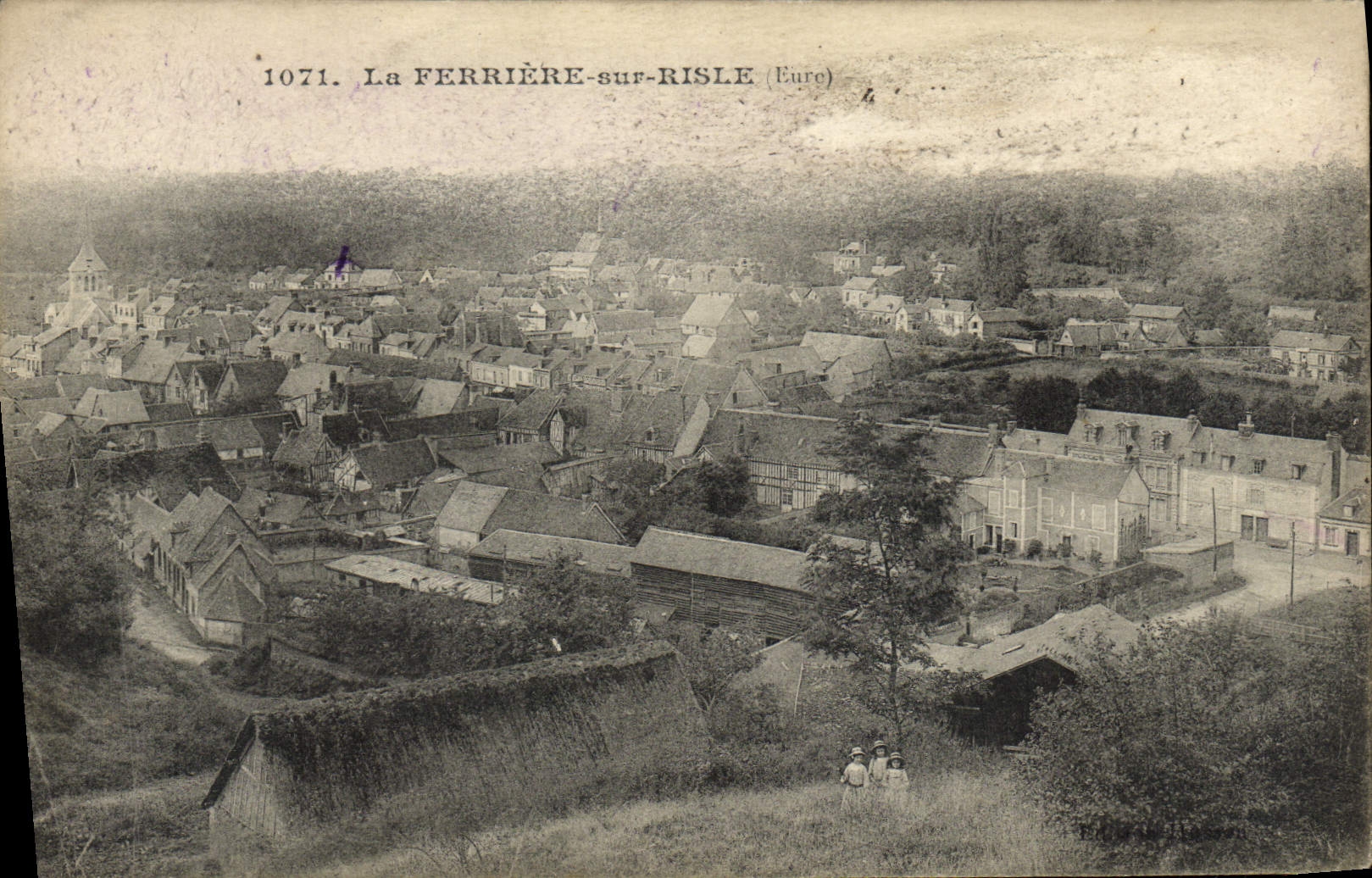 CPA La Ferriere Sur Risle