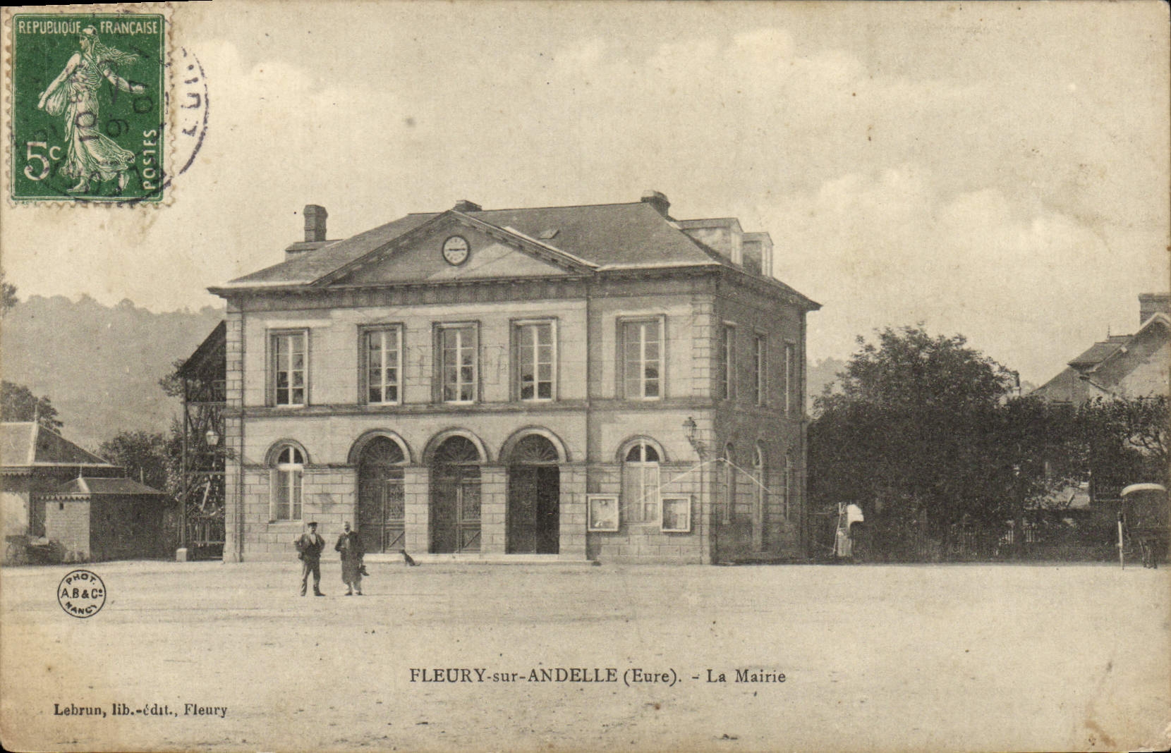 CPA Fleury Sur Andelle La Mairie