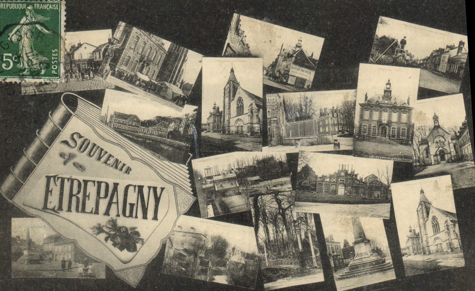 CPA Souvenir Etrepagny